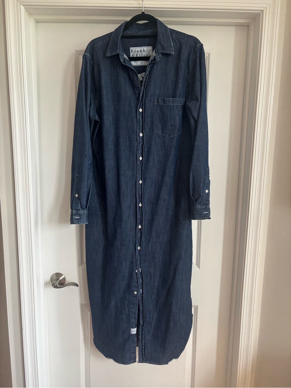 Frank & Eileen: Roxy Denim Long Sleeve Shirt Dress